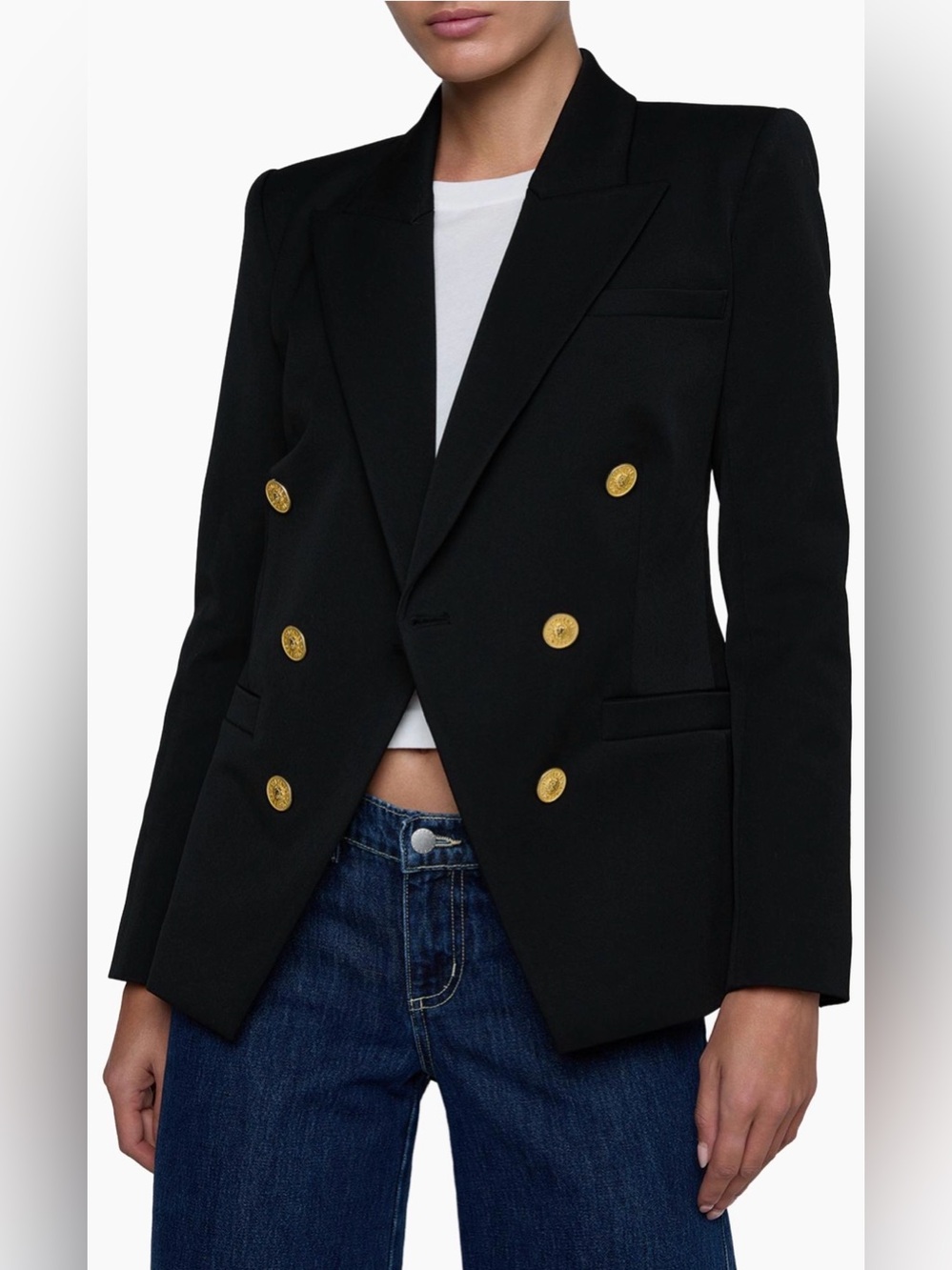 L'AGENCE Kyomi Double-Breasted Blazer - Picture 1 of 8